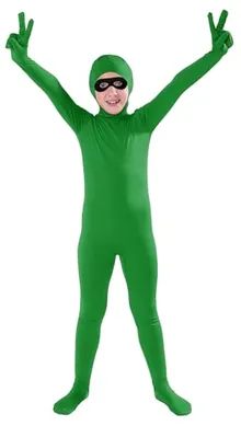 Kids' Open-Face Suit in Green