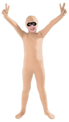 Kids' Open-Face Suit in Nude