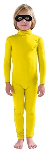 Kids' Suit, Bare Hands and Feet in Yellow
