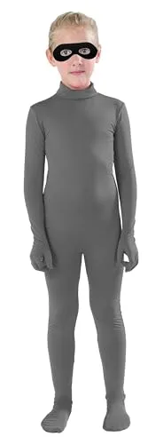 Kids' Suit, No Hood in Dark Grey