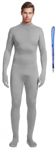 Men's Suit, No Hood in Grey
