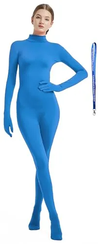 Women's Suit, No Hood in Light Blue