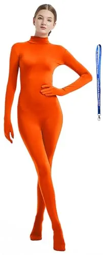 Women's Suit, No Hood in Orange
