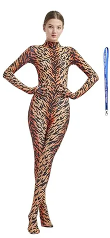 Women's Suit, No Hood in Tiger